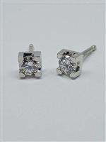 Orecchini Davite & Delucchi Donna in Oro bianco Diamante 0.34 Ct BBS0828334 - BBS0828334